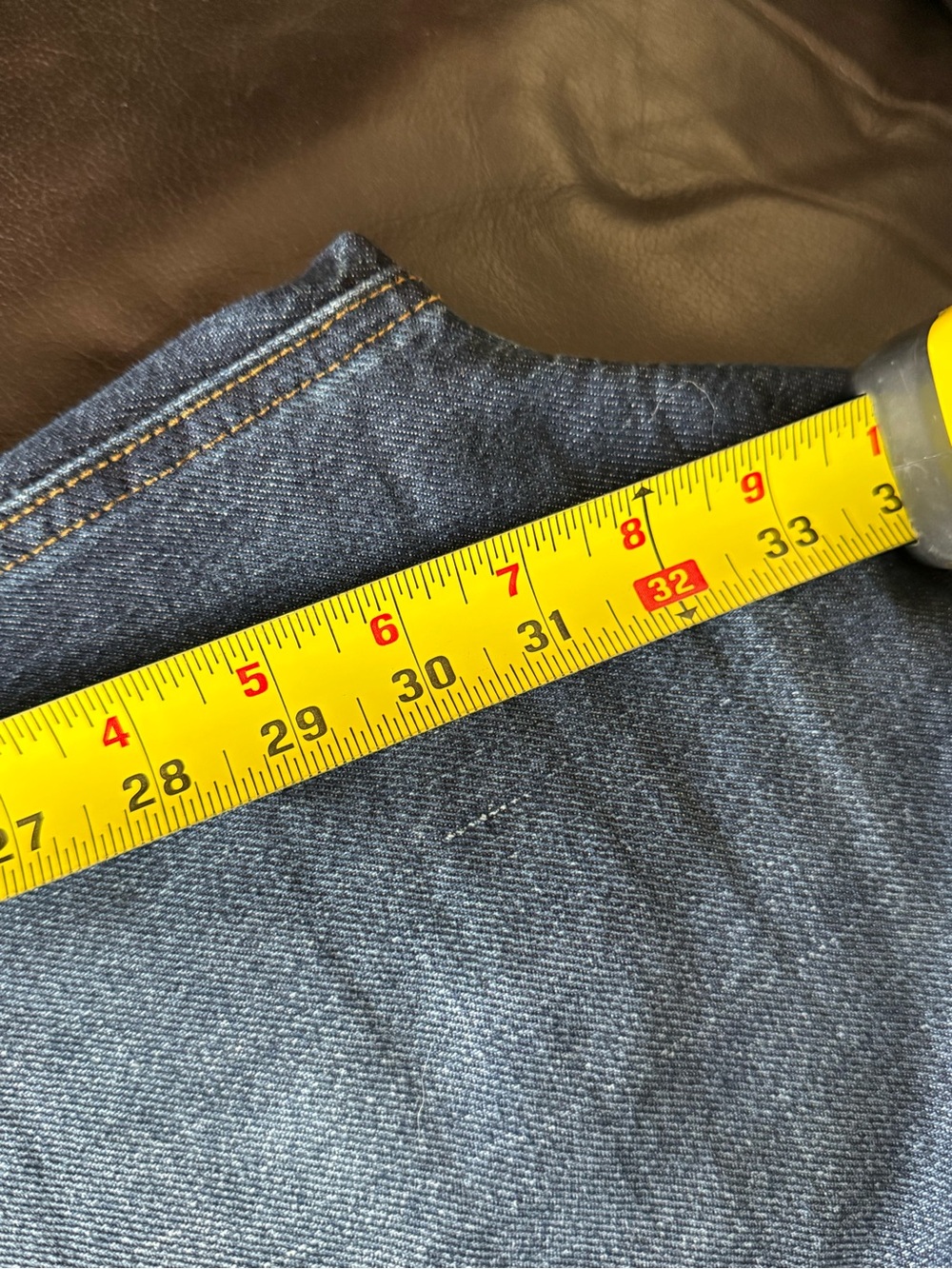 AYR the Secret Sauce Dark Blue Wide-Leg High-Rise Jeans - Picture 7 of 8